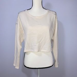 Hollister Cropped Sweatshirt